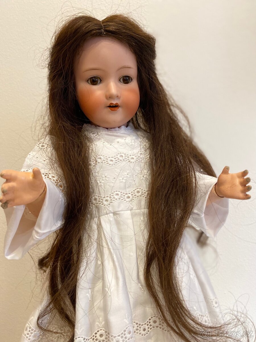 Starožitná německá panenka Armand Marseille - 3