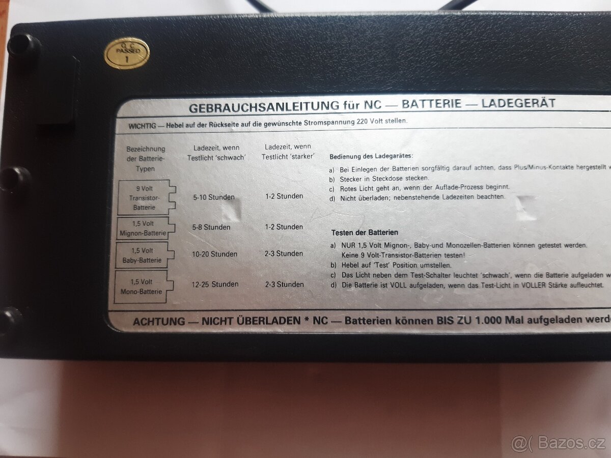 Universální nabíječka - 3