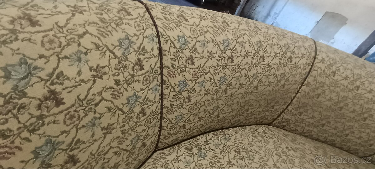Jedinečná rohová čalouněná sedačka 30-50 léta - 3