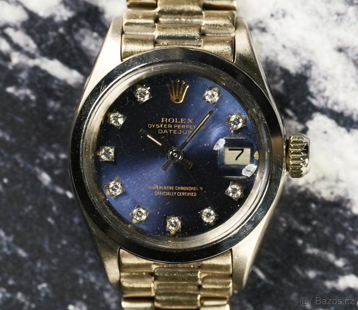Rolex Lady Datejust 18k WG + President - 3