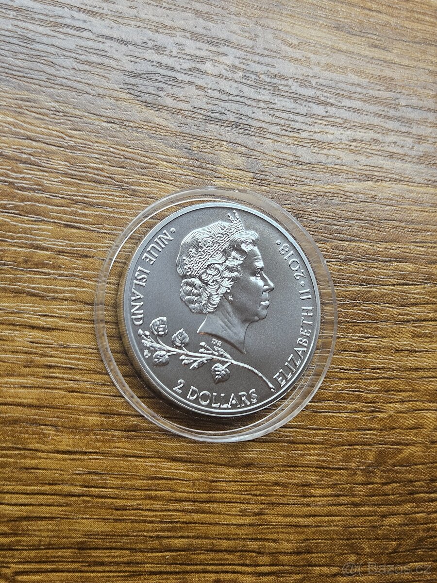 Mince Český Lev 2018 1oz - 3