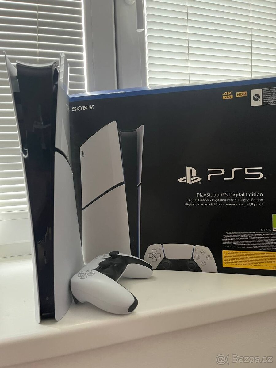 PS5 SLIM S MECHANIKOU V ZÁRUCE DO 07.01.2027 + DVA OVLADAČE - 3