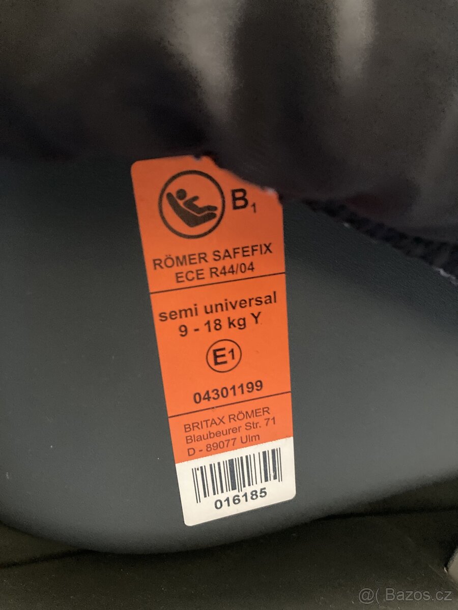 Autosedačka Britax Römer - 3