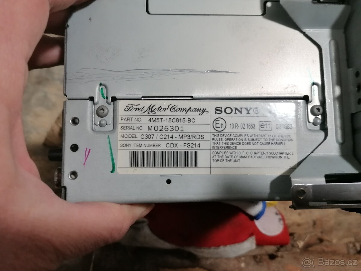 Autorádio sony - 3