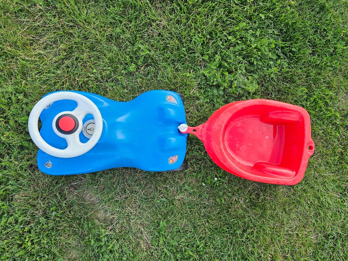 BIG Bobby Car odrážedlo s přívěsem - 3