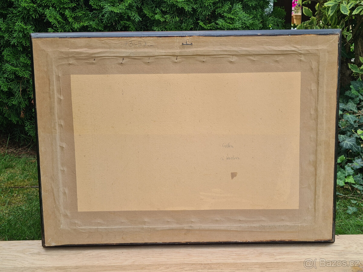 Výšivka Karlův most, 73x53cm - 3