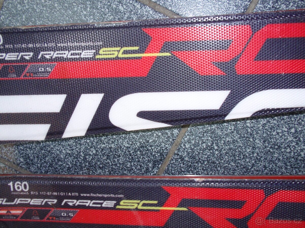 NASERVISOVANÉ 160 CM LYŽE CARVY FISCHER RC4 SUPER RACE - 3