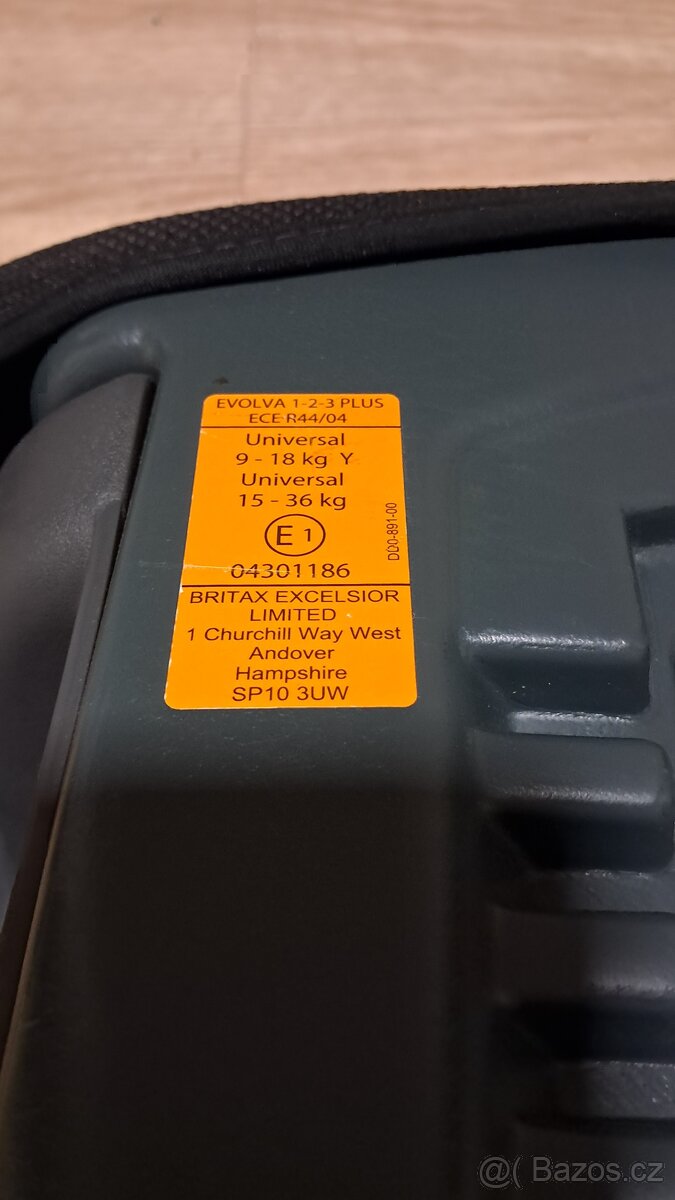 Autosedačka Britax 9-36kg - 3