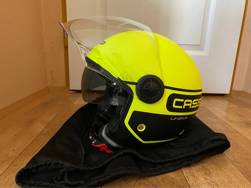 Helma na motorku Cassida Handy Linear vel. L - 3