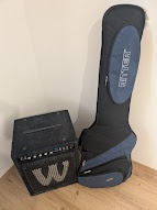 Baskytara cort + combo blue cab 60W - 3