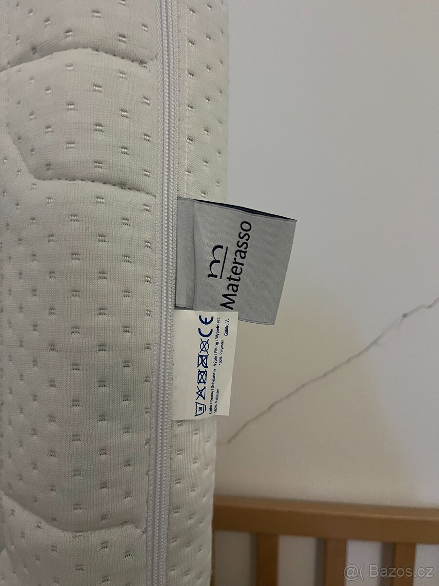 Dětská postýlka s přebalovacím pultem + matrace - 3