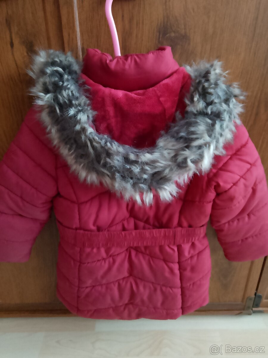Zimní bunda dívčí vel.92 - 3