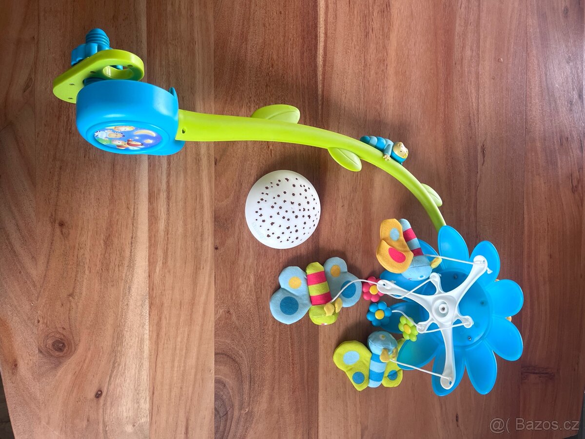 Kolotoč nad postýlku Flower Cotoons Smoby - 3