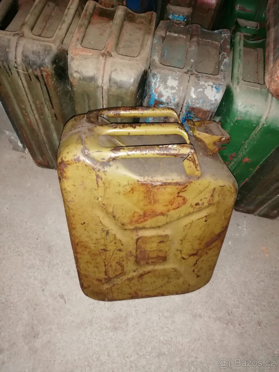 Plechový kanistr 20l - 3