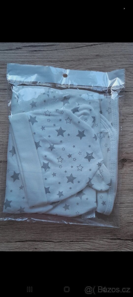 Dětská zavinovačka bavlněná vel. 0-6m - 3