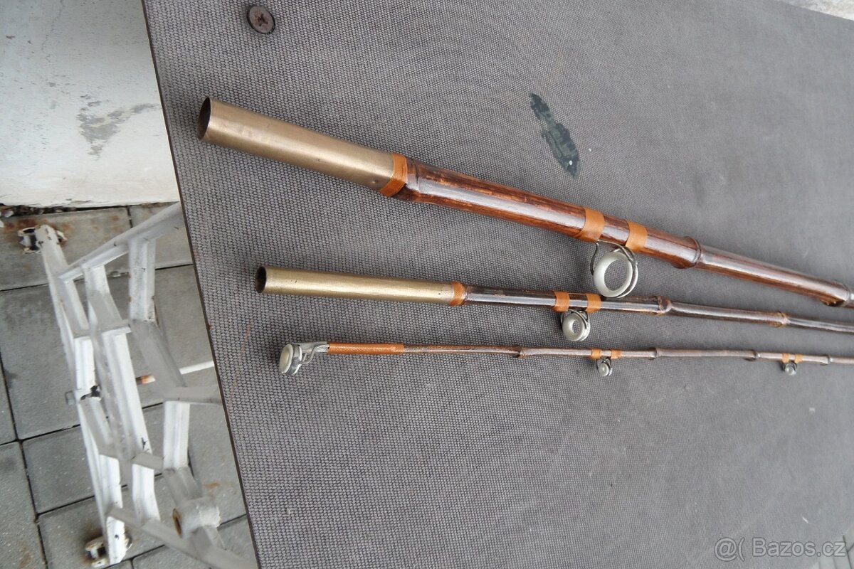 bambusový prut s bodcem - 3