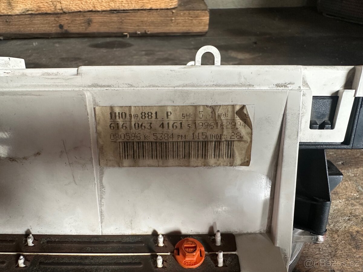 Budíky Golf Mk3 TDi - 3