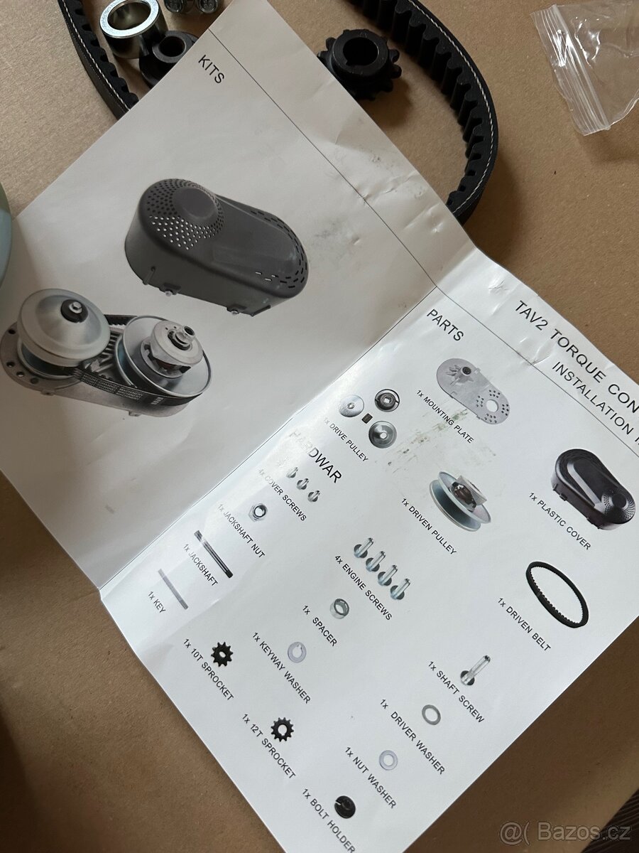 Variátor pro vstupní hřídel 20mm - 3