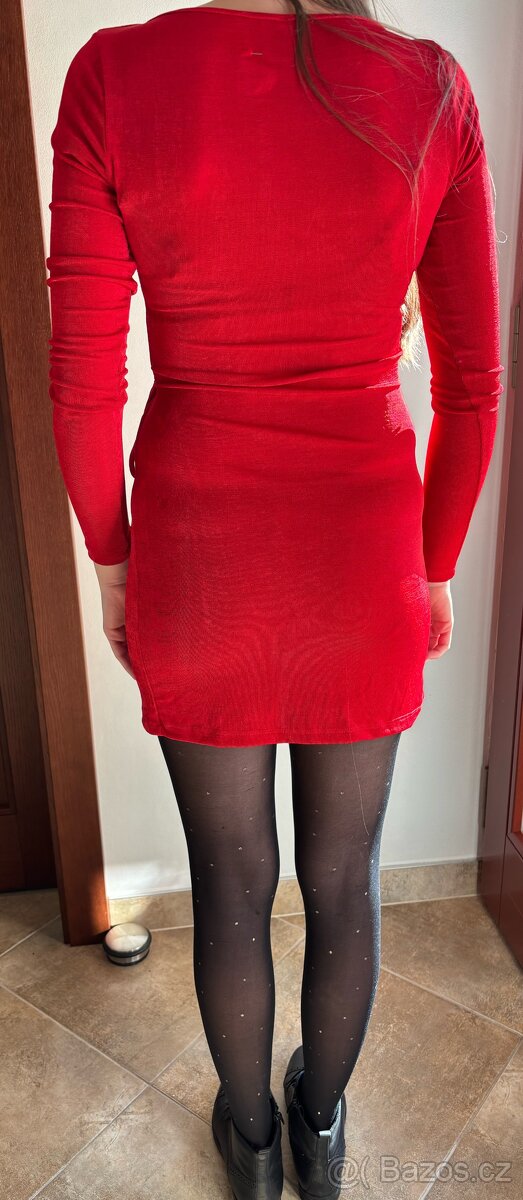 Červené šaty TERRANOVA - 3