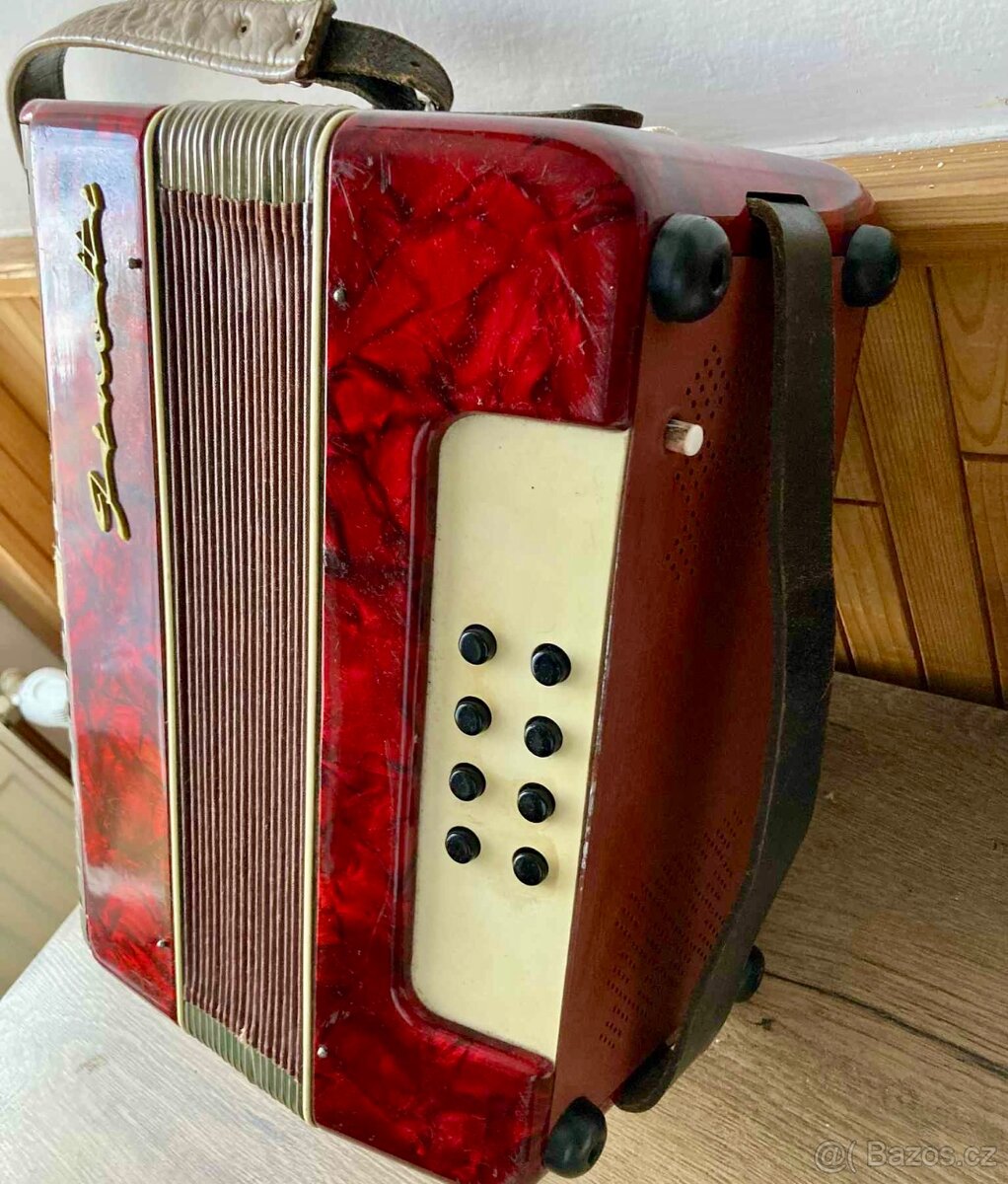 Prodám knoflíkovou harmoniku Firotti - 3