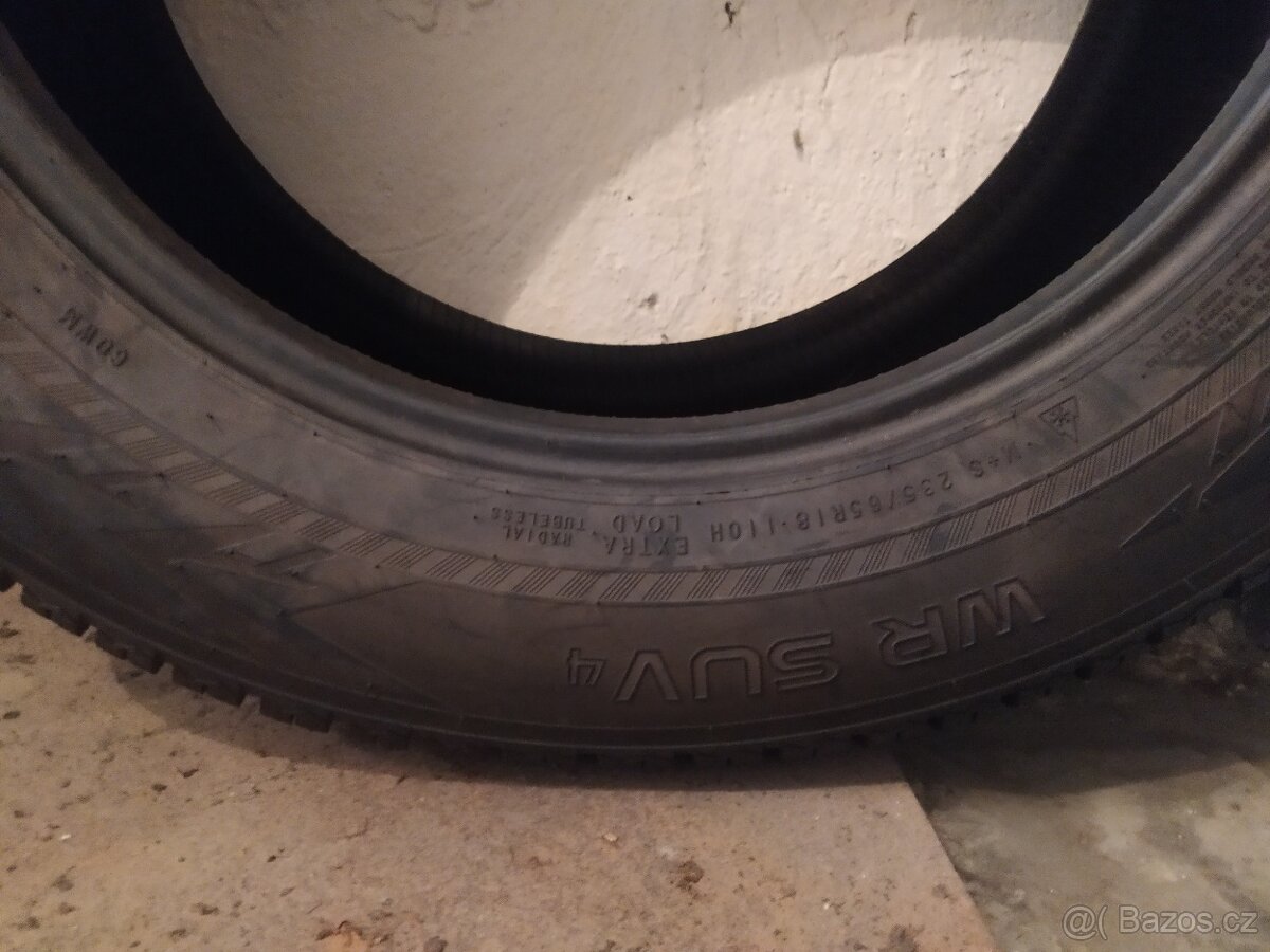 2ks zimních pneumatik Nokian WR SUV 4 235/65 R18 - 3
