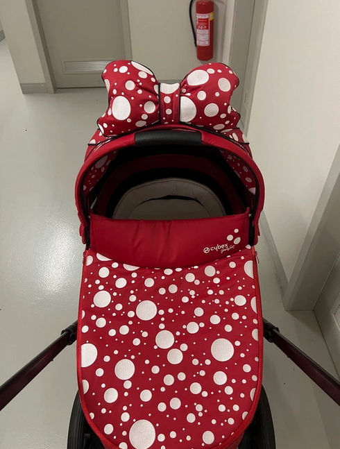 Kočárek Cybex E-Priam petticoat red - 3