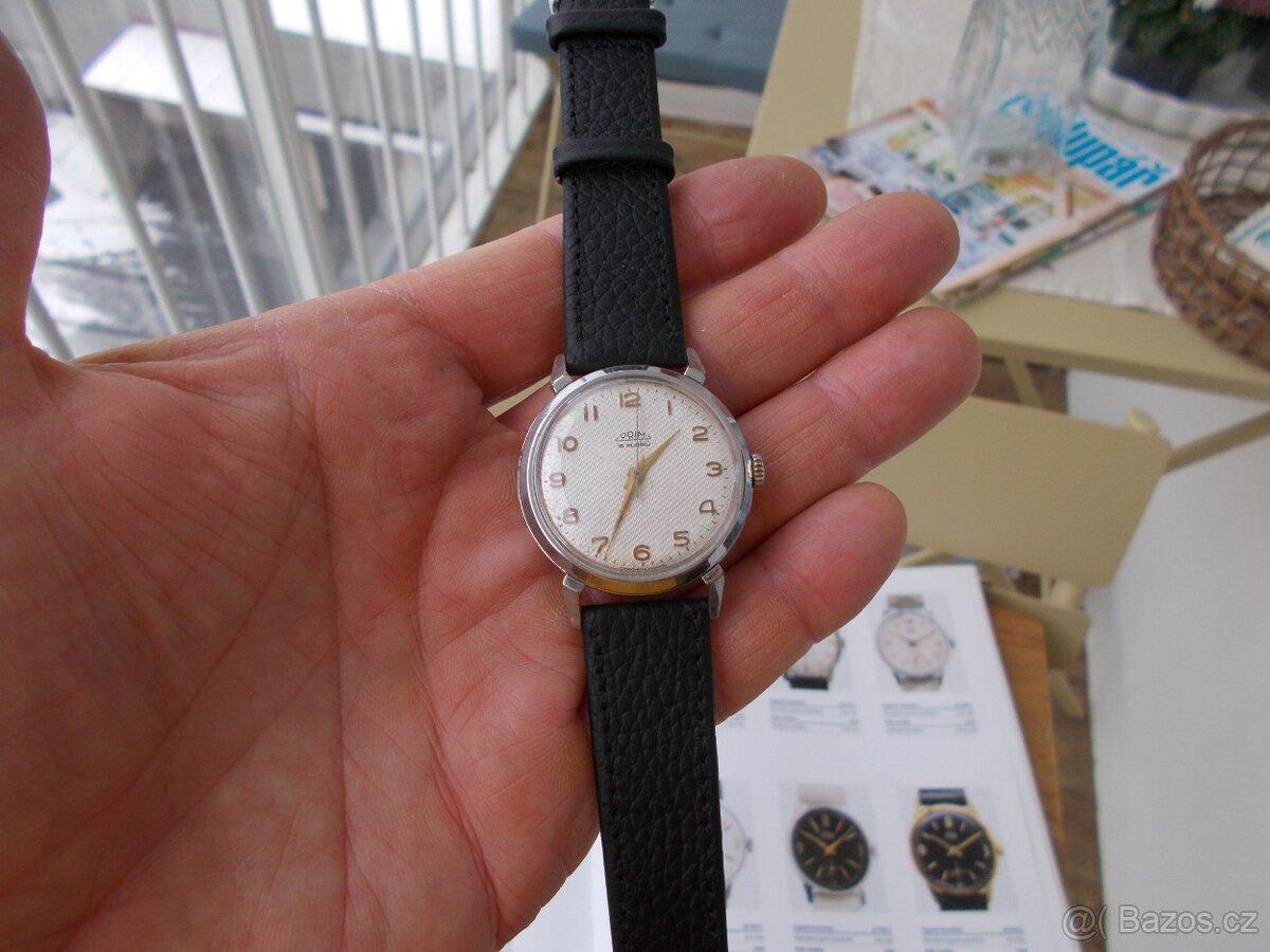 oblibene rare hodinky prim Pavouk rok 1961 Šupináč - 3