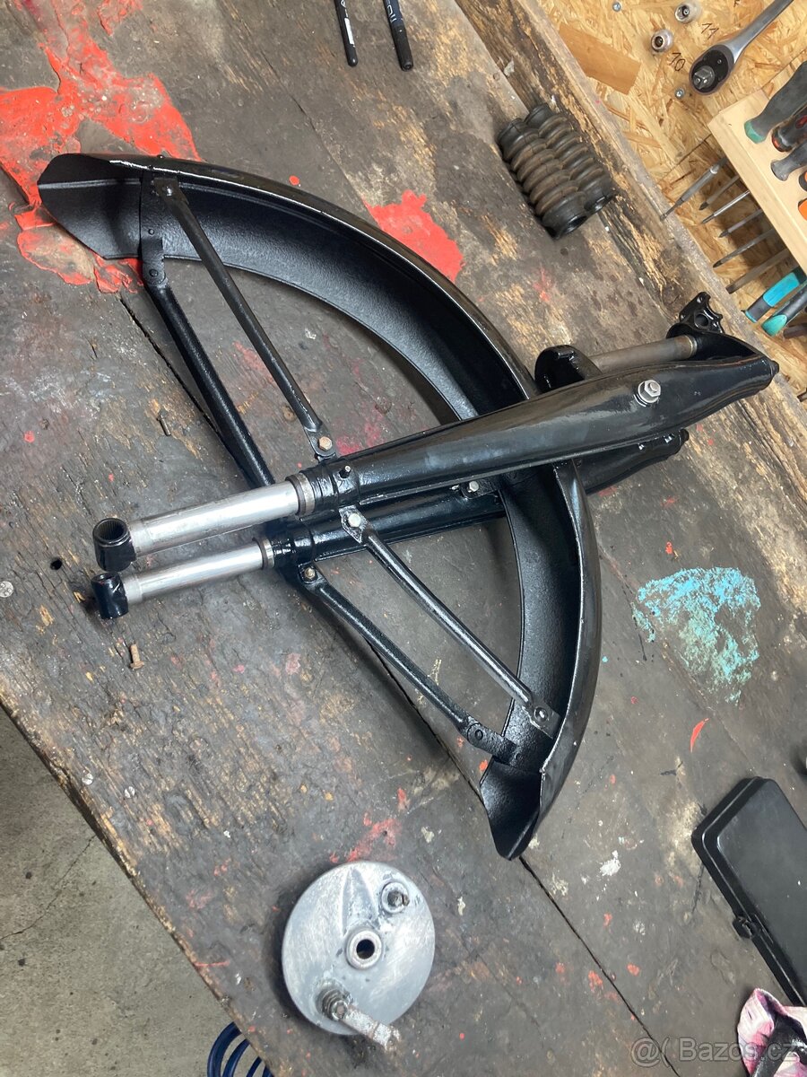 Přední tlumiče ČZ 125 T - 3