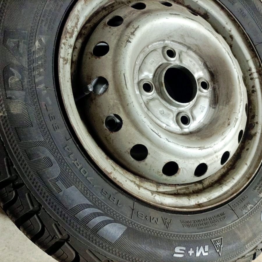 14" plechová kola – 4x114,3 – 5J - 3
