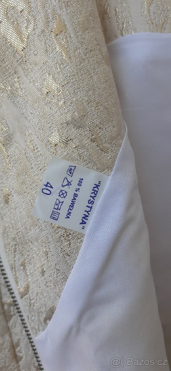 40, zlate pouzdrove saty - 3