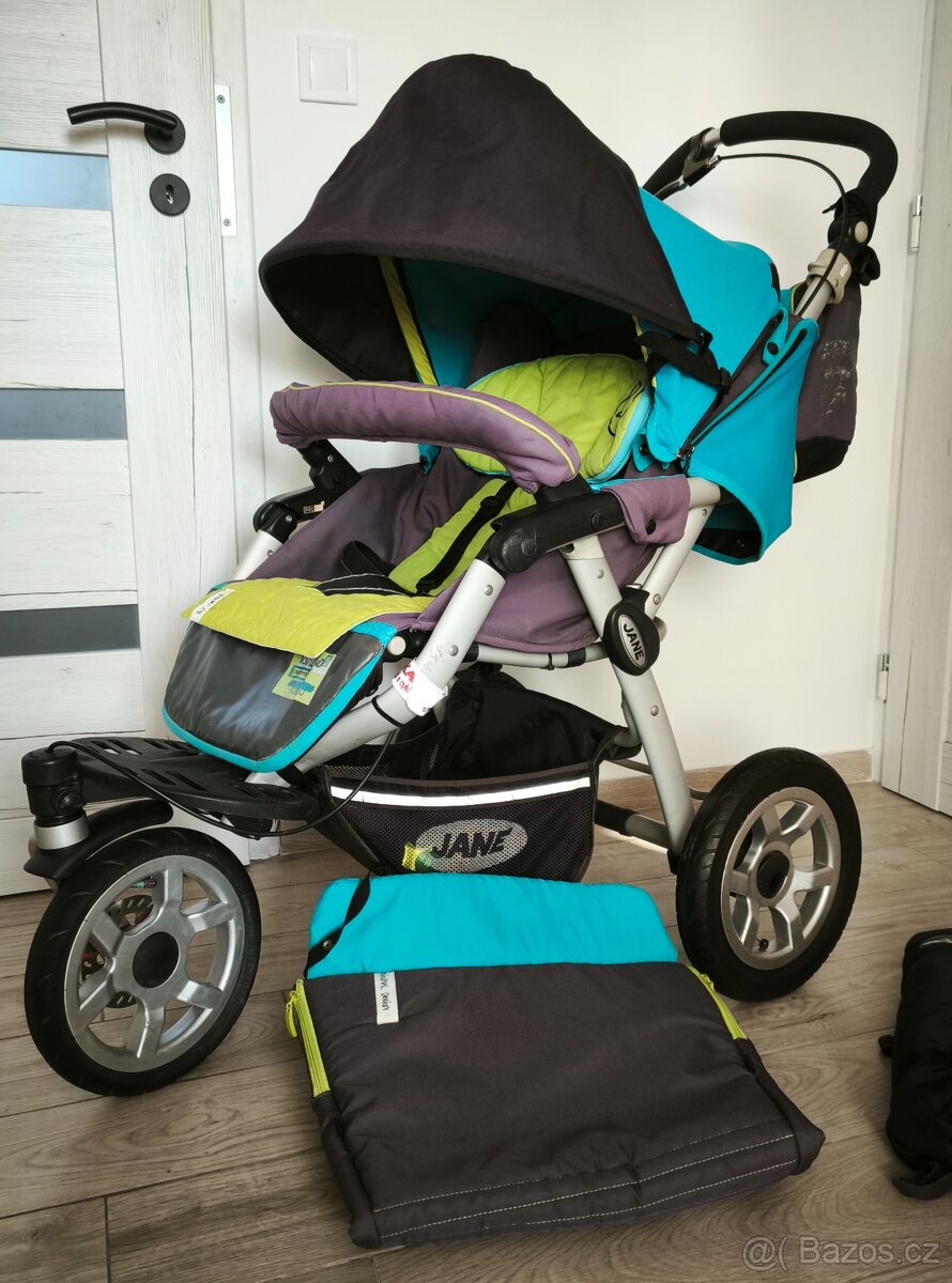 Terénní Jane slalom pro 3kmb, zachovalá, ručka funguje - 3