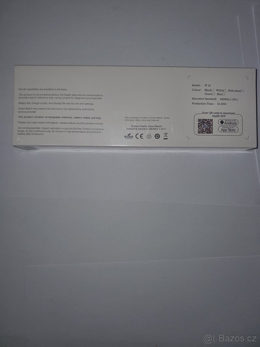 Chytré hodinky Smart Watch W10 ulzra - 3