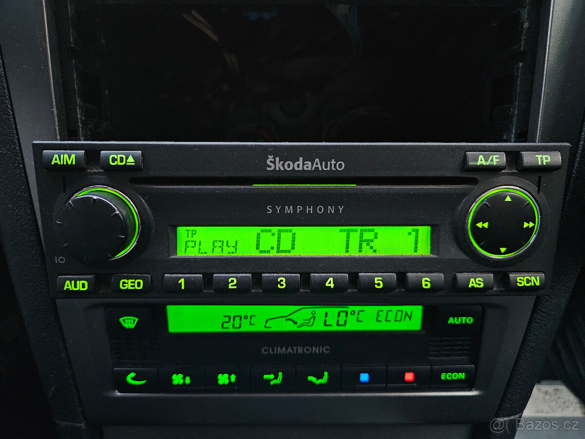 Škoda Octavia Superb autoradio Symphony CD - 3