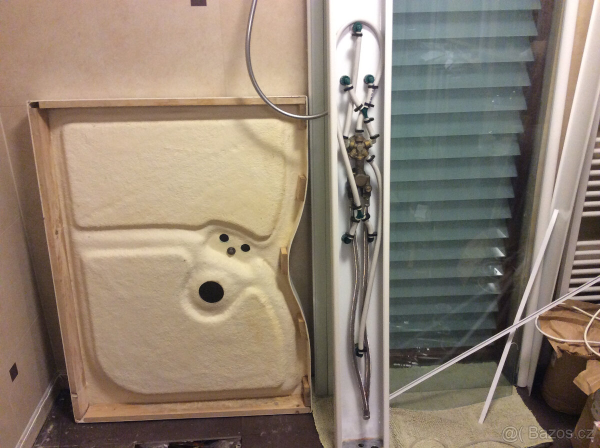 Sprchový kout Jacuzzi J-Tower Walk-in 120x90cm - 3