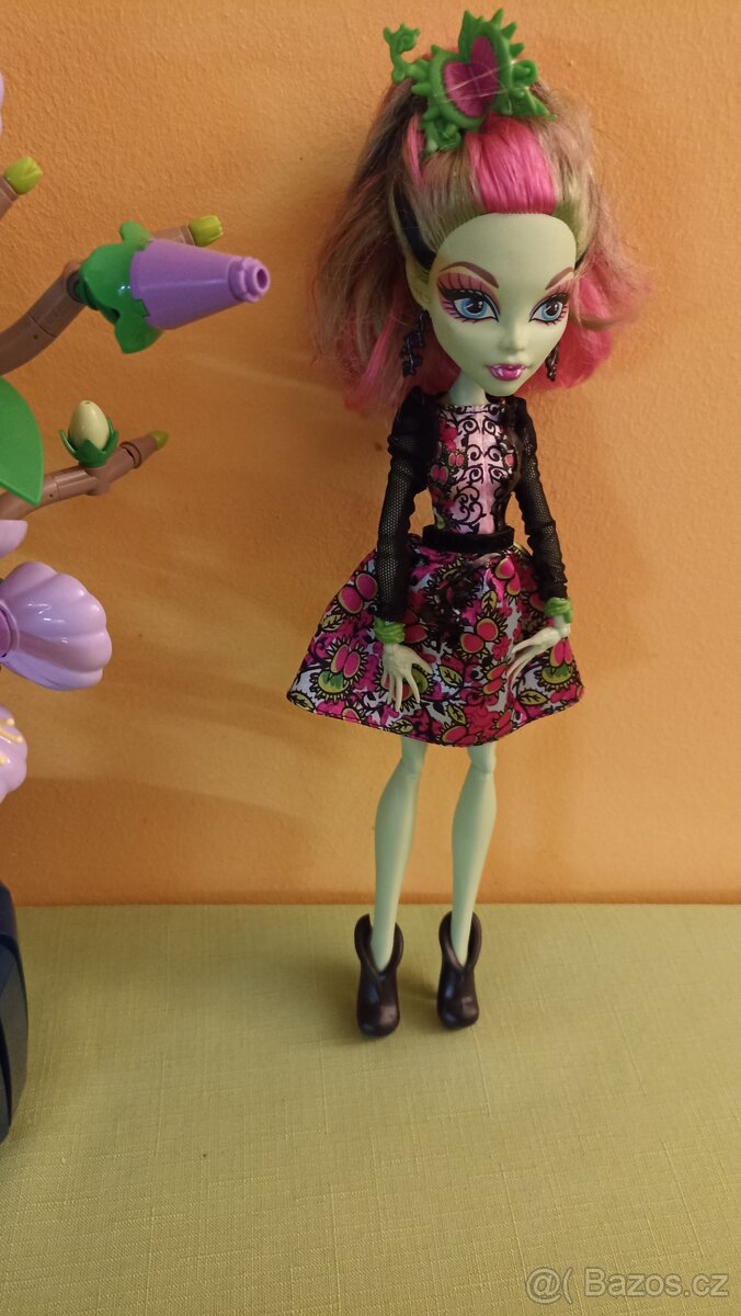 Monster high květinová Venus - 3