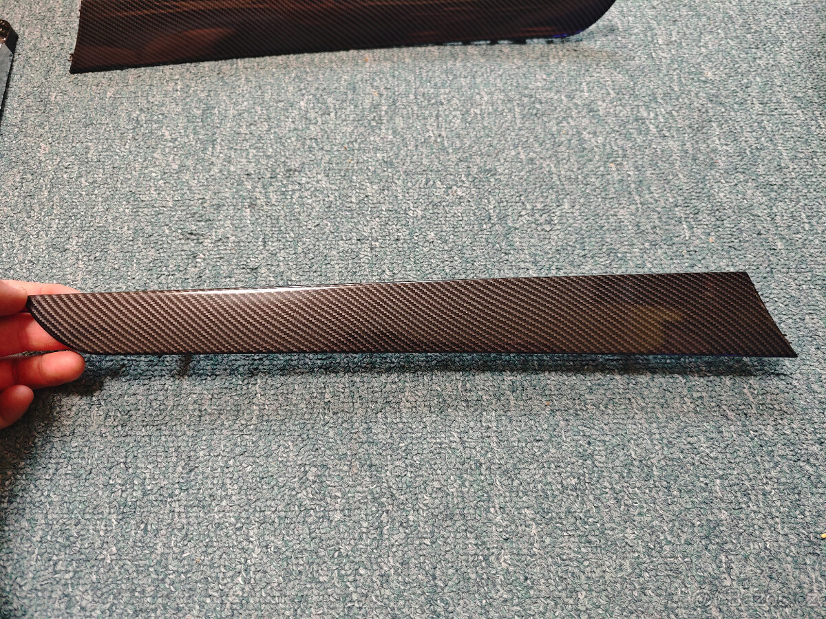 Audi A4/A5 B8 carbon interiérové lišty(hydrografika) - 3