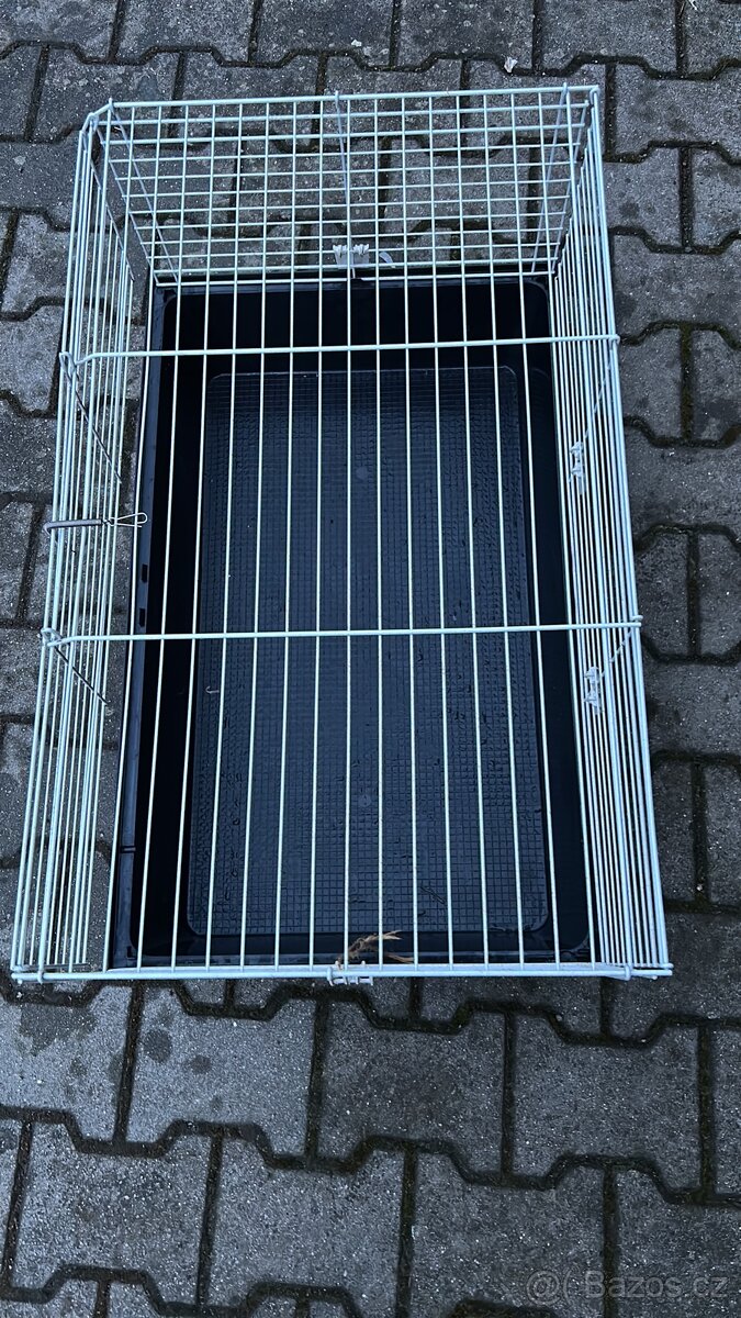 Prodám klec pro hlodavce Ferplast černá - 3