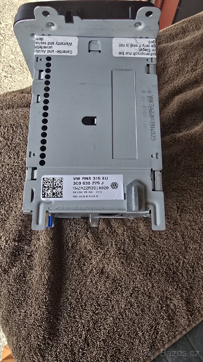 Autorádio RNS 315 EU 3C0 035 279 J - 3