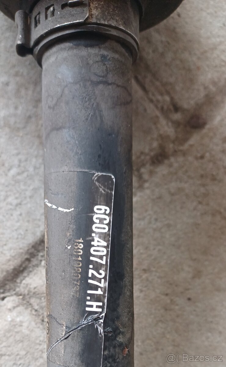 Poloosa Škoda Fabia III pravá a levá - 3