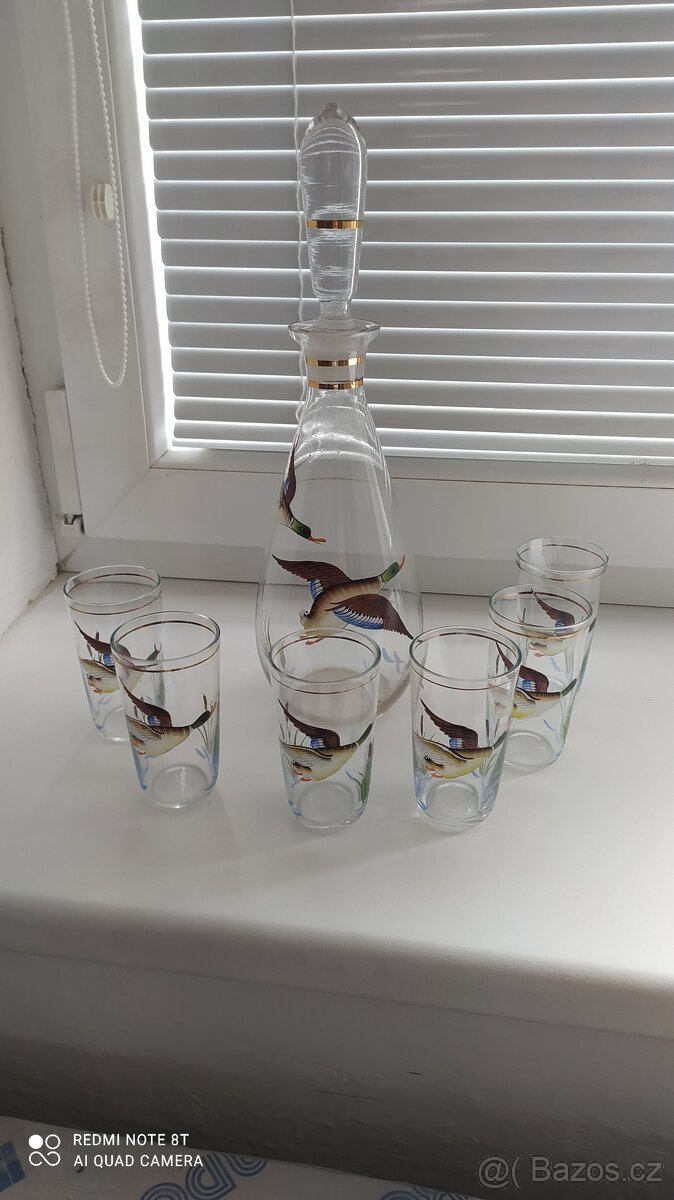 Karafa a skleničky - 3