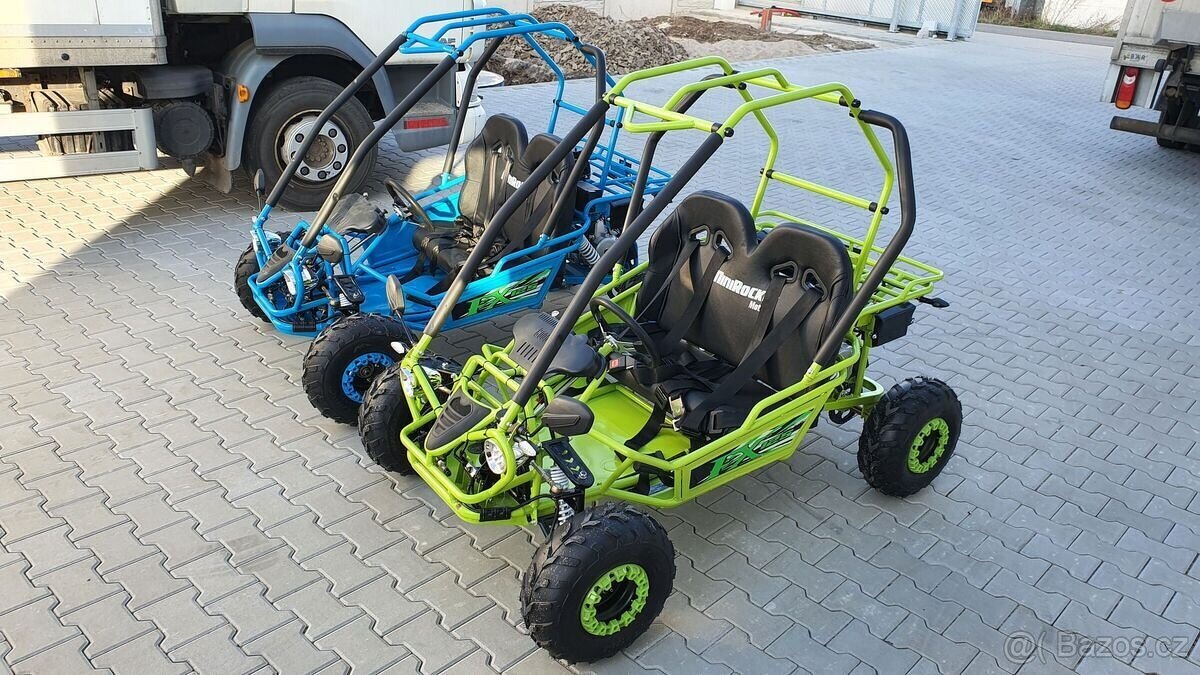Dětská Buggy MiniRocket 125ccm MIDI zelená