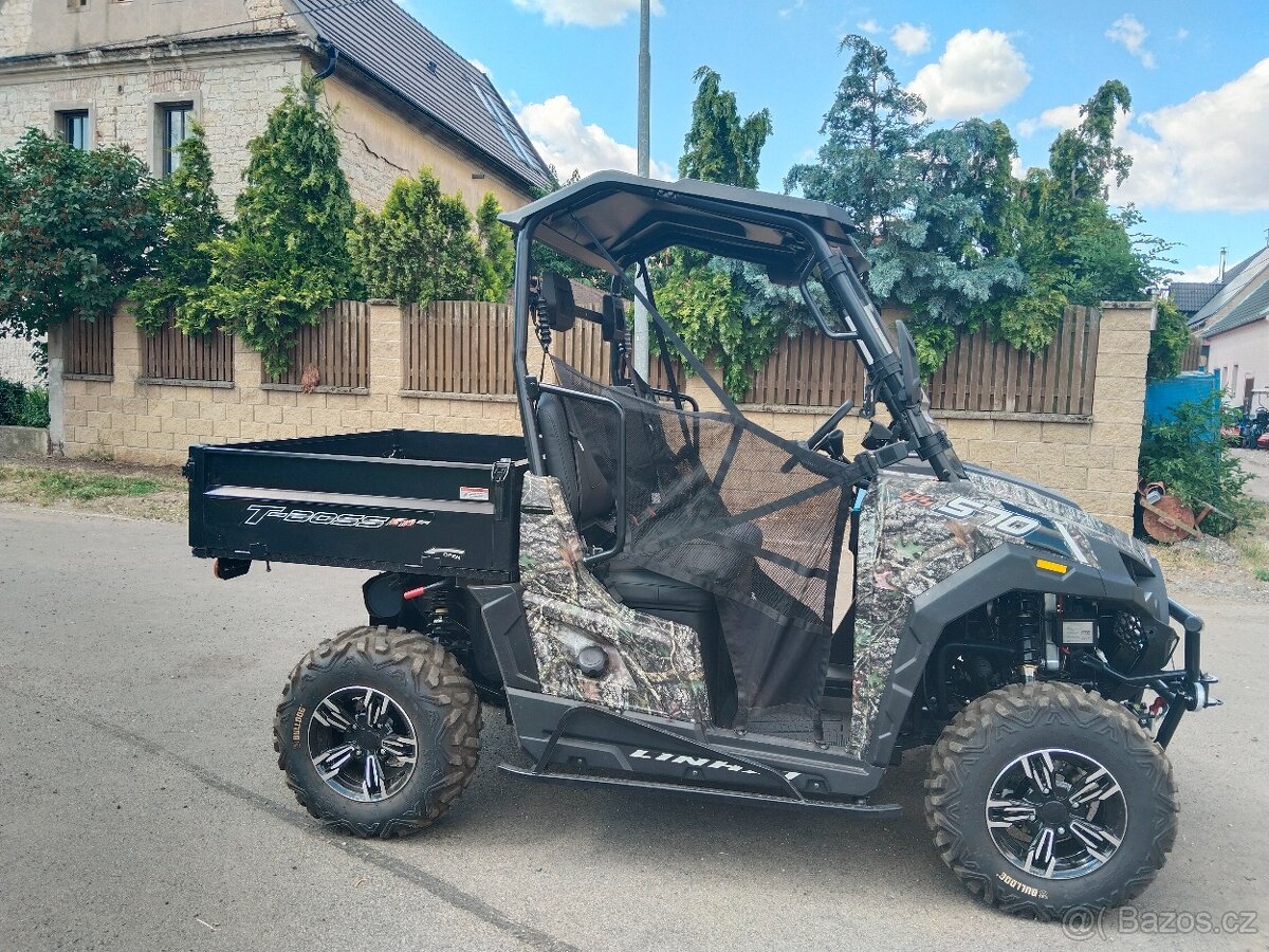 Linhai T-Boss 570 Rv.2025 stáří 1 měsíc najeto 115km