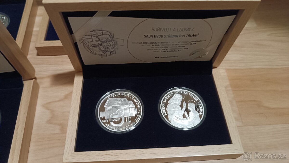 ČM Sada dvou tolarů Královské dvojice 7ks - 3