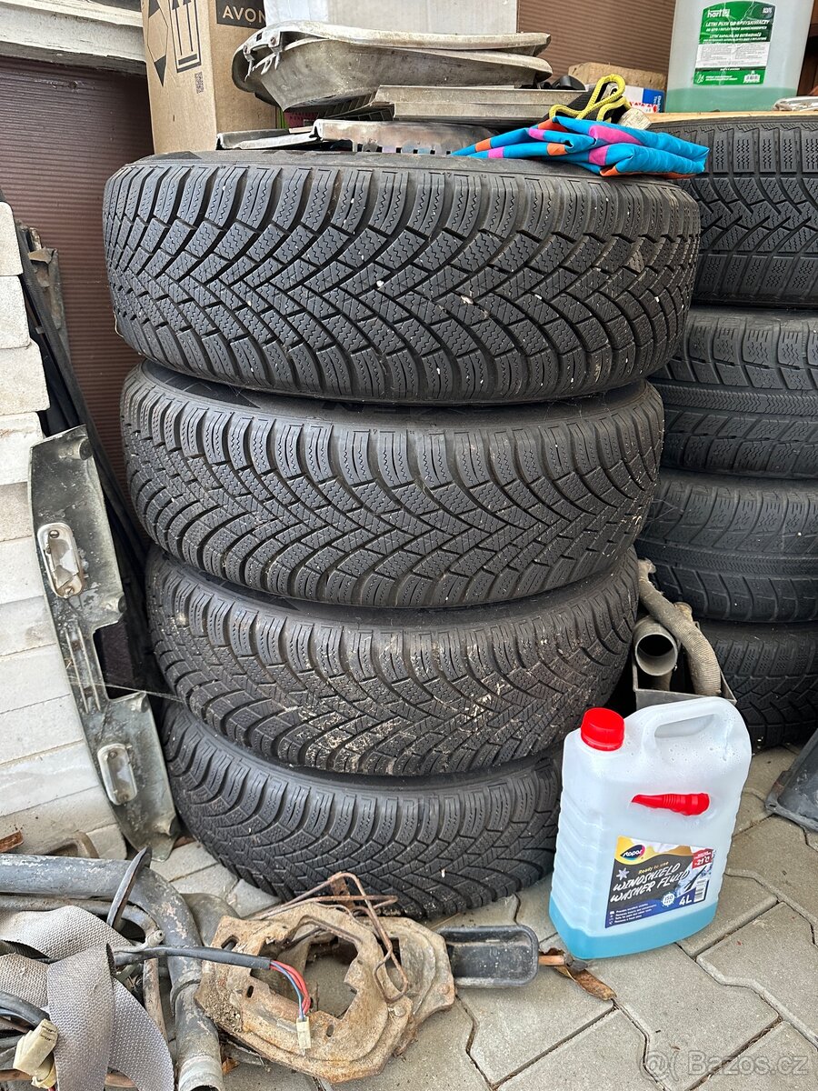 Alu kola 5x110 r16 + zimní pneu NEXEN 195/65/15 - 3