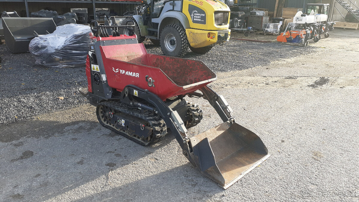 Použitý Yanmar C08 mini dumper 800 kg - 3