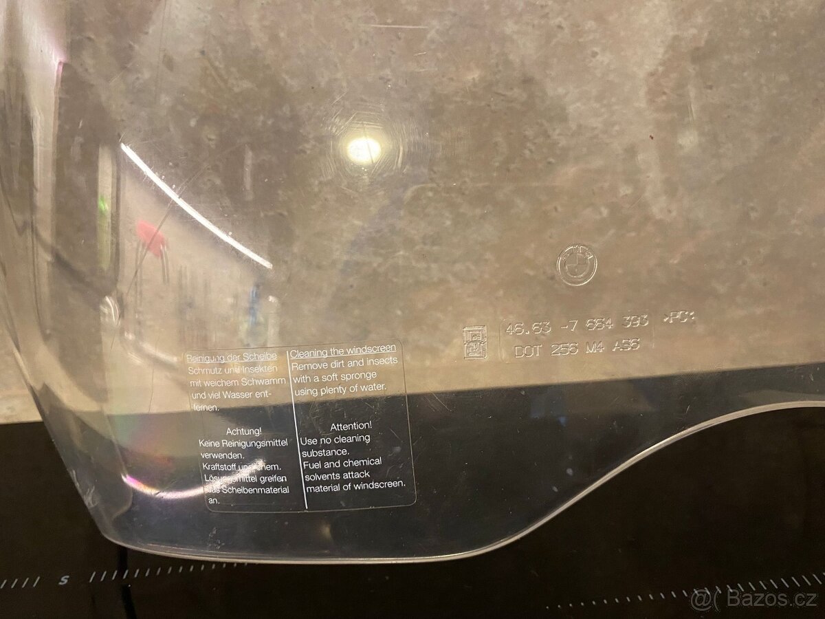 Originál plexi štít na BMW R 1150 GS - 3