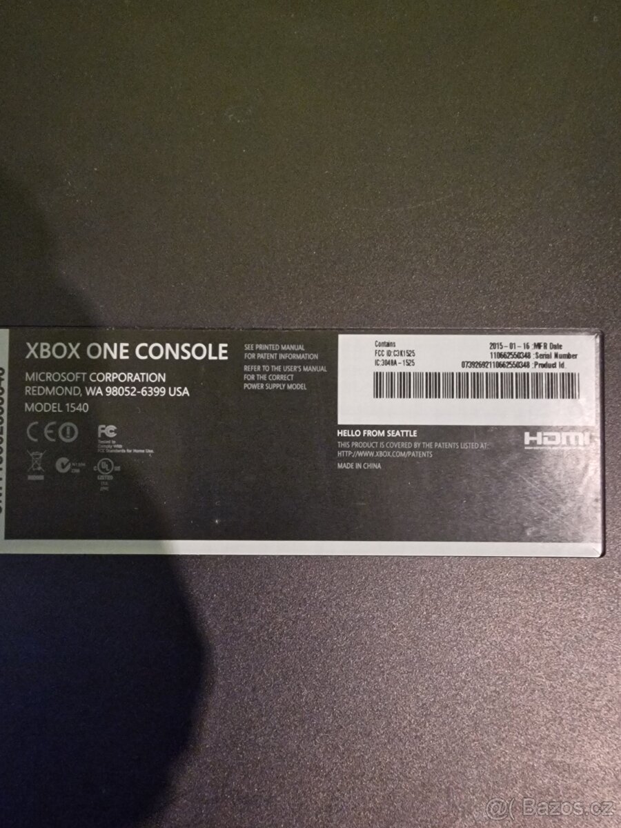 Xbox One 500GB/ Go+ Kinect - 3
