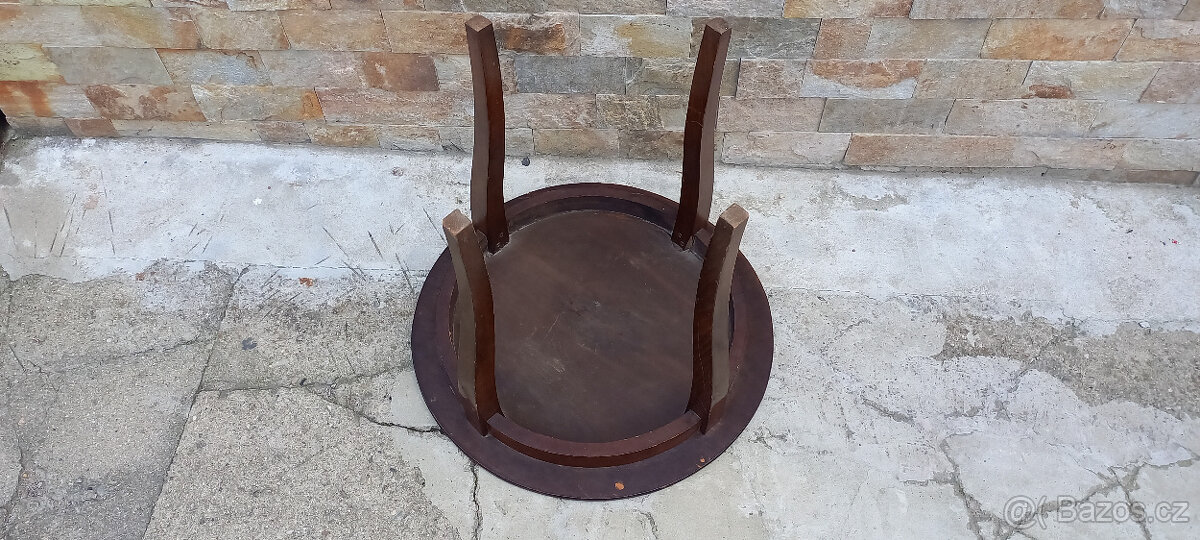 RETRO Menší kulatý stůl - 3