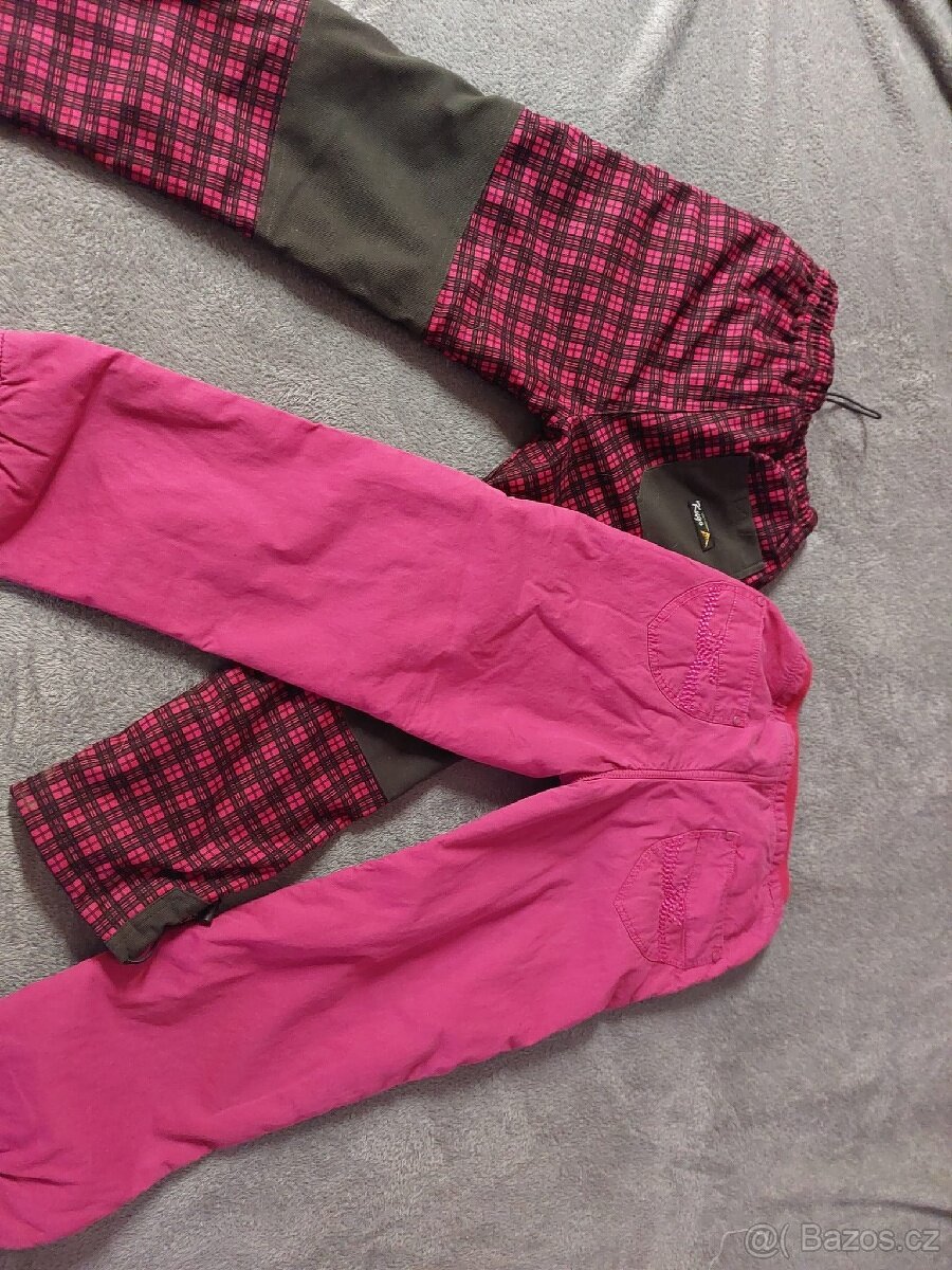 Zateplené zimní kalhoty + Softshelová bunda - 3