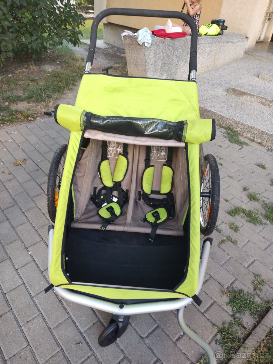 Cyklovozík Croozer Kid For 2 s odpružením Dogy - 3